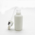 100ml 50ml 30ml 20ml 15ml 10ml 5ml frosted white glass bottles for e-liquid Round-114RL